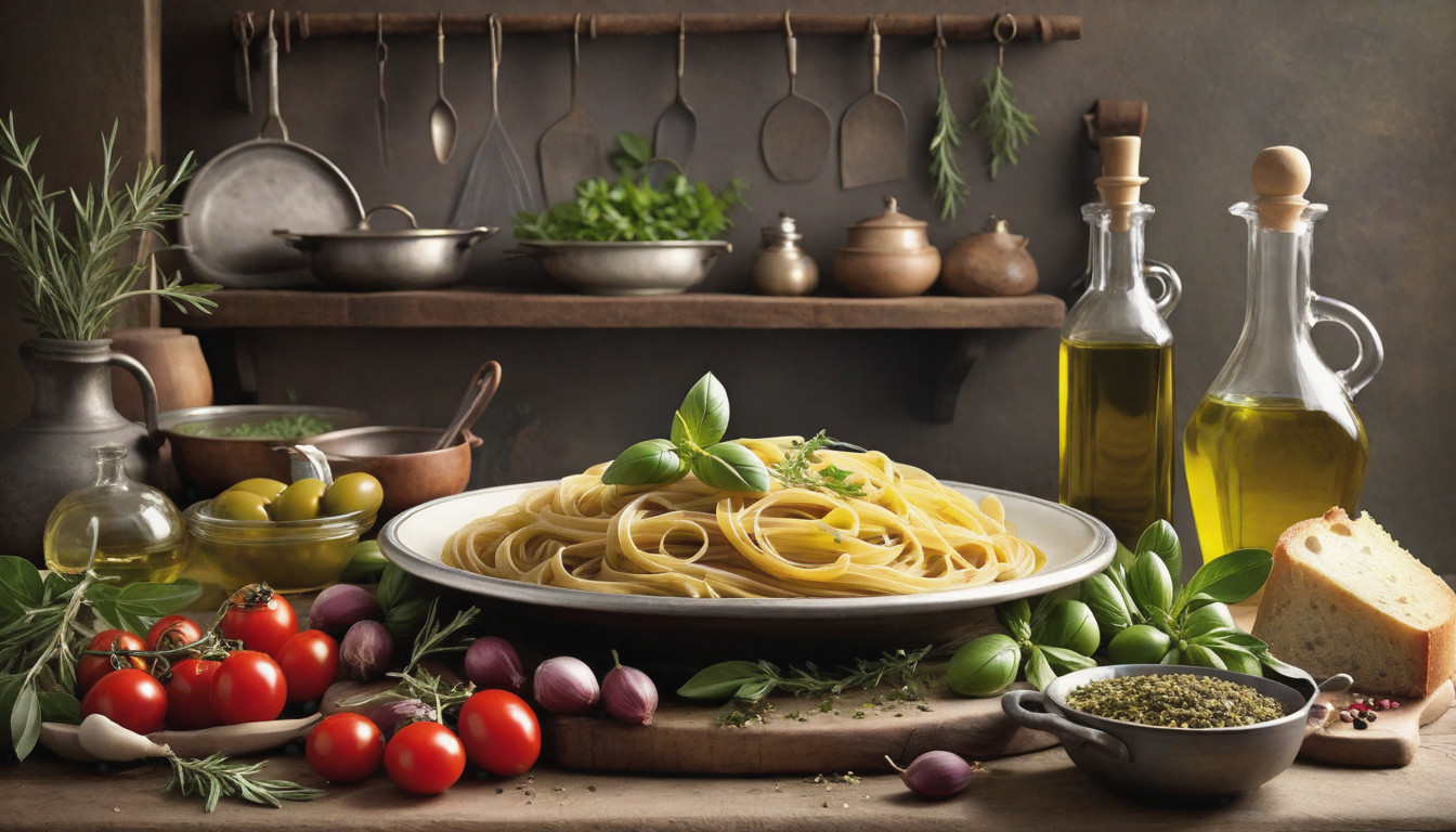Cucinare per l'Immortalità: Antica Saggezza Italiana nelle Ricette Moderne
