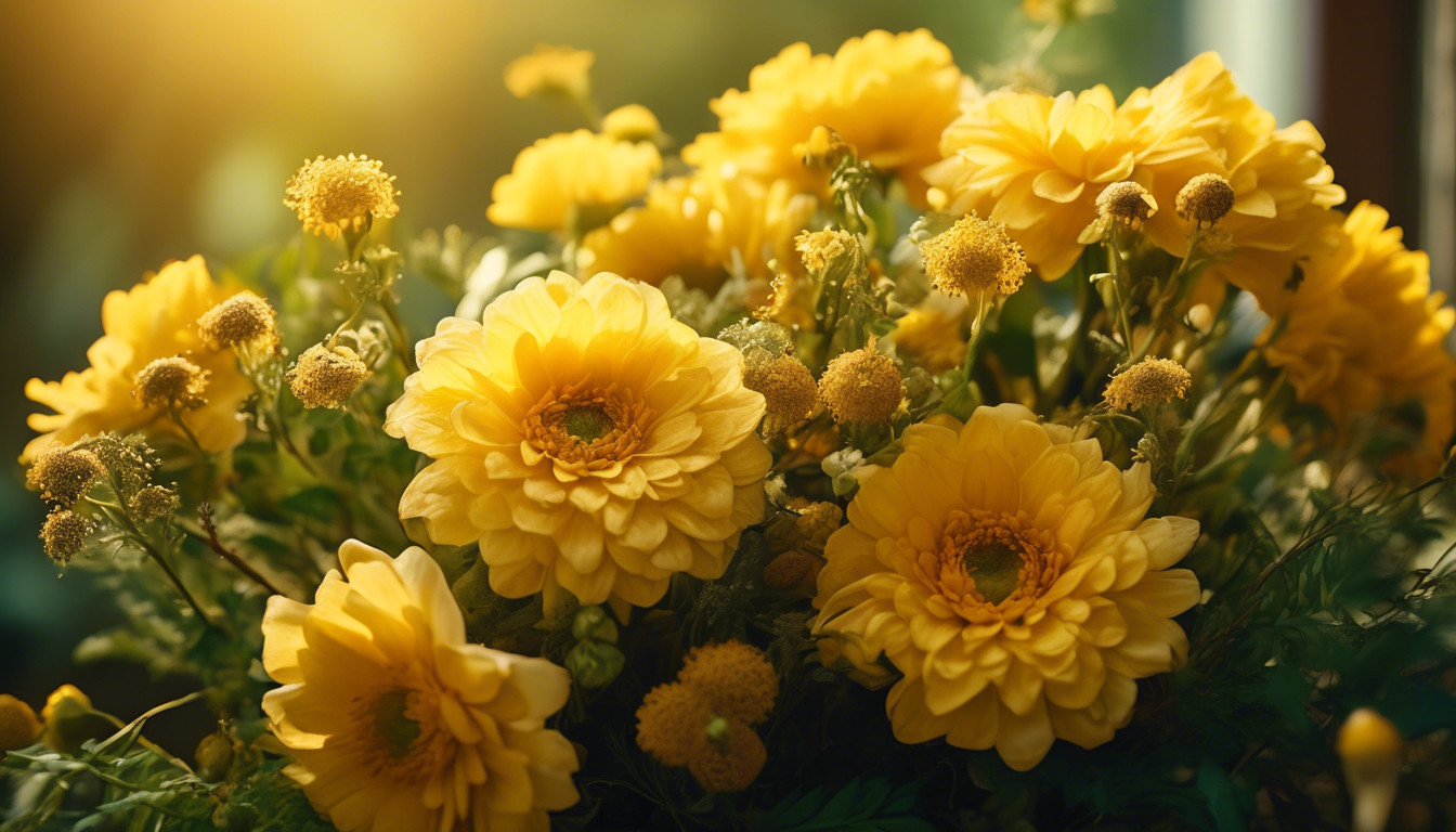 La tradición de regalar flores amarillas el 21 de septiembre y su significado.